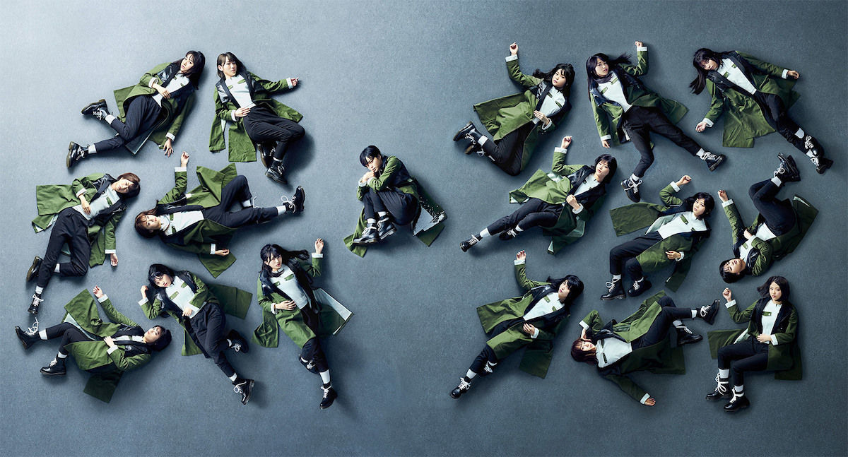 欅坂46 シングル「黒い羊」ジャケット - WORK | 株式会社サンク 