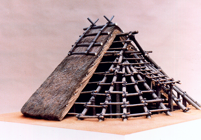 縄文時代竪穴式住居模型 Scale 1 50 Works 株式会社サンク アール Cinq Art